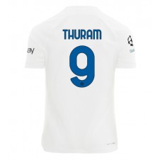 Inter Milan Marcus Thuram #9 Bortatröja 2023-24 Korta ärmar